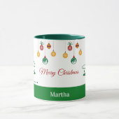 Persoonlijke Kerstmis Mok (Midden)