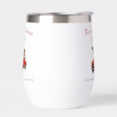Persoonlijke Kerstmis Opa Tumbler Cadeau (Links)