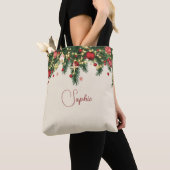 Persoonlijke Kerstmis Tote Bag (Dichtbij)
