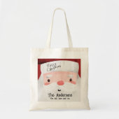 Persoonlijke kerstmis tote bag (Voorkant)