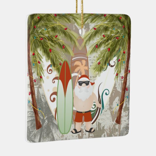 Persoonlijke kerstmis voor Kerstmis met Kerstmis e Keramisch Ornament (Rechts)