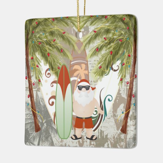 Persoonlijke kerstmis voor Kerstmis met Kerstmis e Keramisch Ornament (Links)