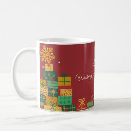 Persoonlijke Kerstmok – Cozy Holiday Design Koffiemok