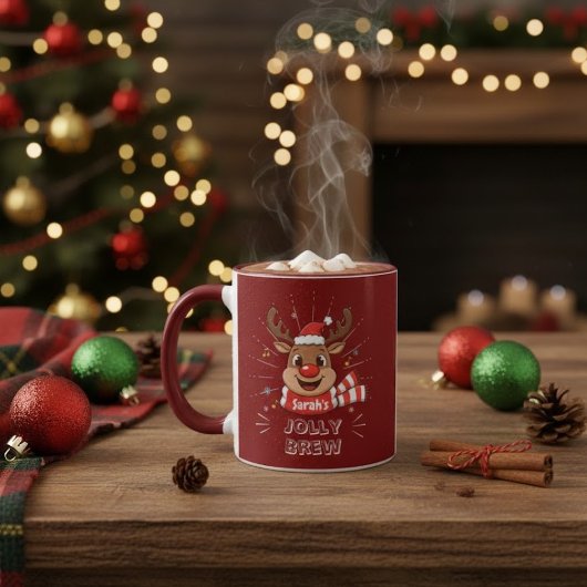 Persoonlijke Kerstmok | Douane Naam Vakantie Mok