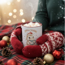 Persoonlijke Kerstmok | Douane Naam Vakantie
