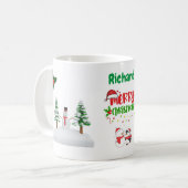 Persoonlijke kerstMok Koffiemok (Voorkant links)