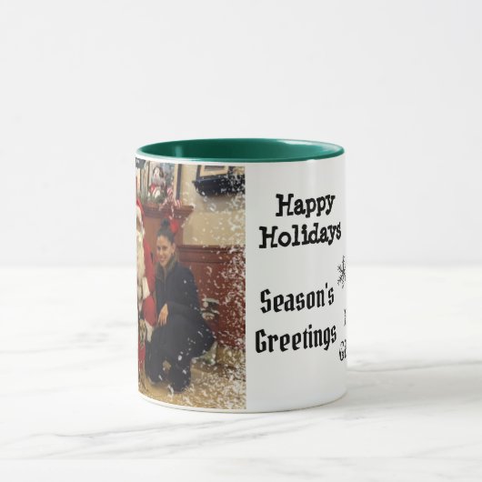 Persoonlijke kerstMok Mok (Midden)