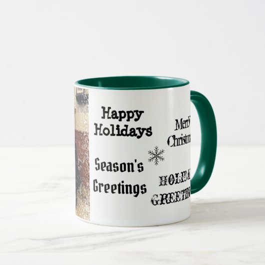 Persoonlijke kerstMok Mok (Voorkant rechts)