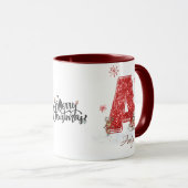 Persoonlijke kerstMok Mok (Voorkant rechts)