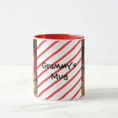 Persoonlijke kerstMok voor Grammys Mok (Midden)