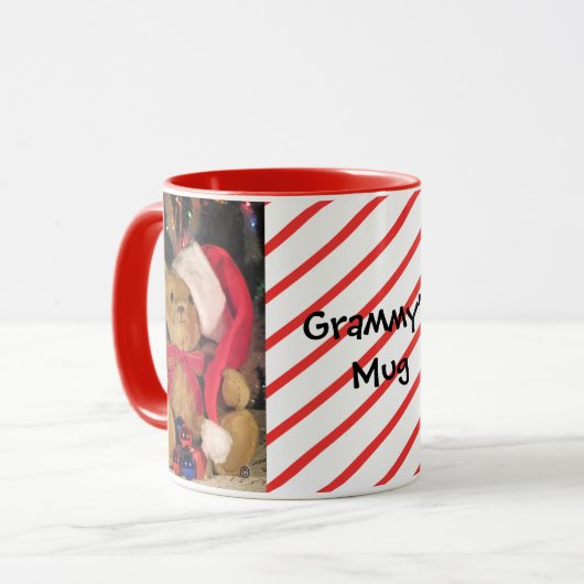 Persoonlijke kerstMok voor Grammys Mok (Voorkant links)