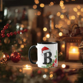 Persoonlijke Kerstmonogrammok Mok