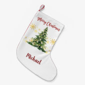 Persoonlijke Kerstmuts Kleine Kerstsok (Voorkant (Hangend))