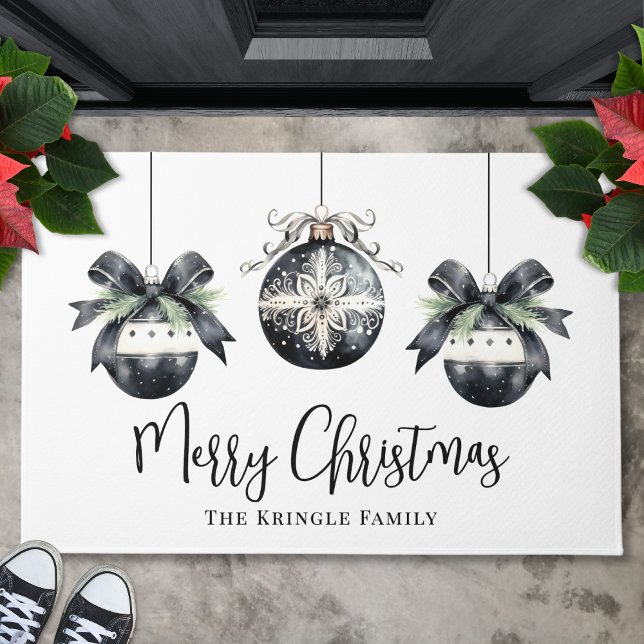 Persoonlijke kerstnaam deurmat (Personalized Name Christmas Doormat )