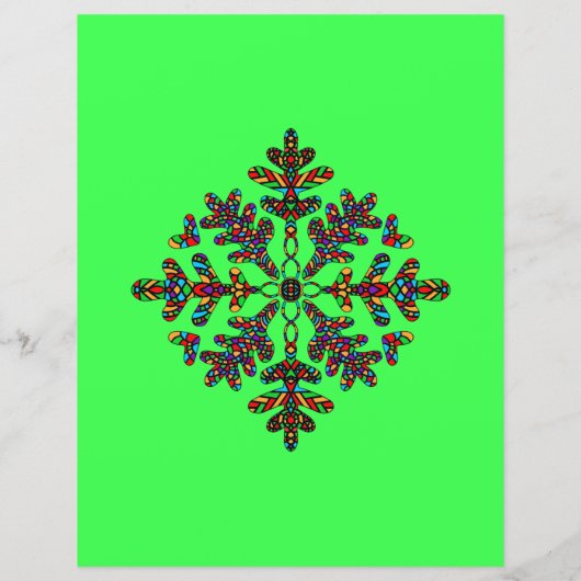 Persoonlijke kerstnaambrief van de Kerstman (Achterkant)