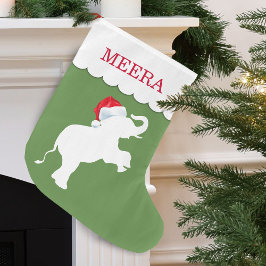 Persoonlijke Kerstolifant Grote Kerstsok