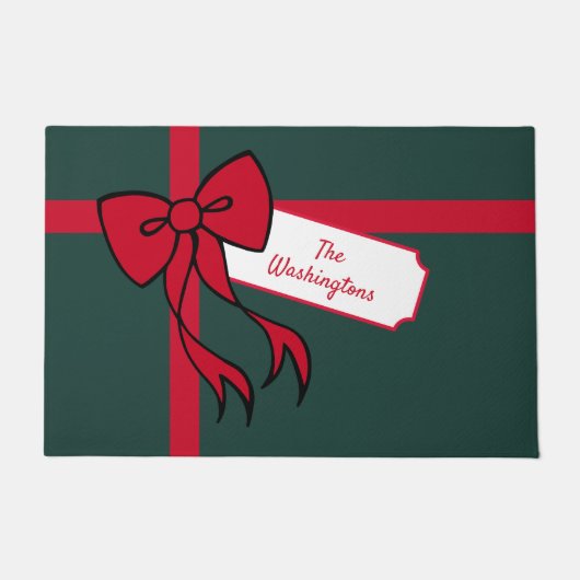 Persoonlijke Kerstpakket Deurmat  (Voorkant)