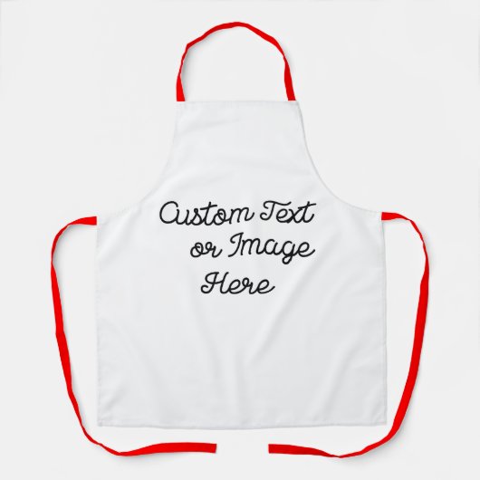 Persoonlijke kerstpannen, aangepaste pieptonen schort (Voorkant)