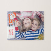 Persoonlijke kerstpuzzel met je eigen foto legpuzzel (Horizontaal)