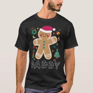 Persoonlijke kerstpyjama uit de ontbijtfamilie t-shirt