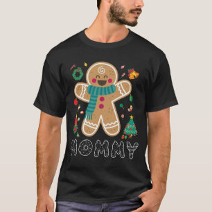 Persoonlijke kerstpyjama uit de ontbijtfamilie t-shirt