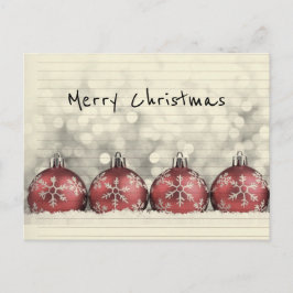 Persoonlijke kerstsierboeken briefkaart