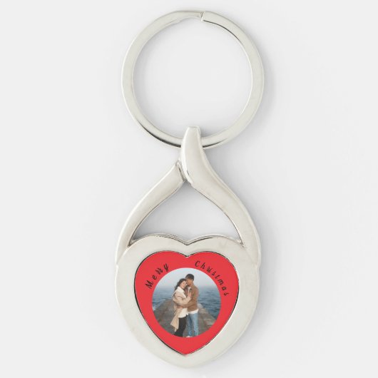Persoonlijke Kerstsleutelhanger Sleutelhanger (Voorkant)