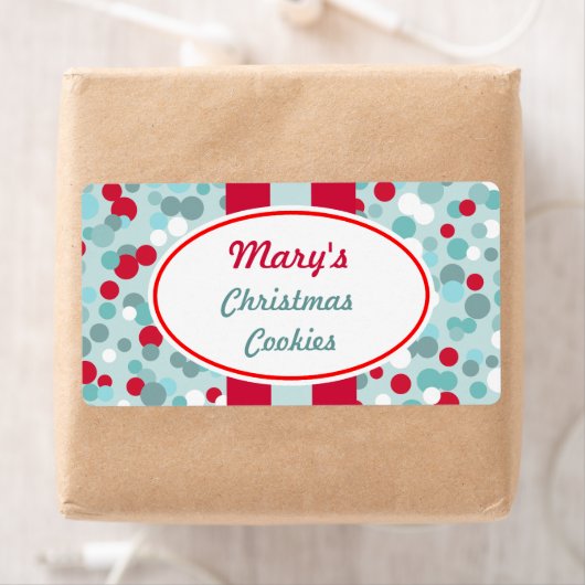 Persoonlijke Kerststip Labels (Insitu)