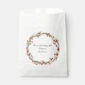 Persoonlijke kersttas bedankzakje (Voorkant)