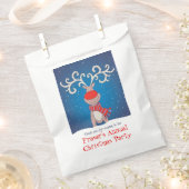 Persoonlijke kersttassen bedankzakje (Geknipt)