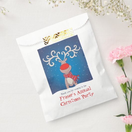 Persoonlijke kersttassen bedankzakje (Gezegeld)