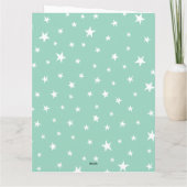 Persoonlijke kersttekens kaart (Achterkant)