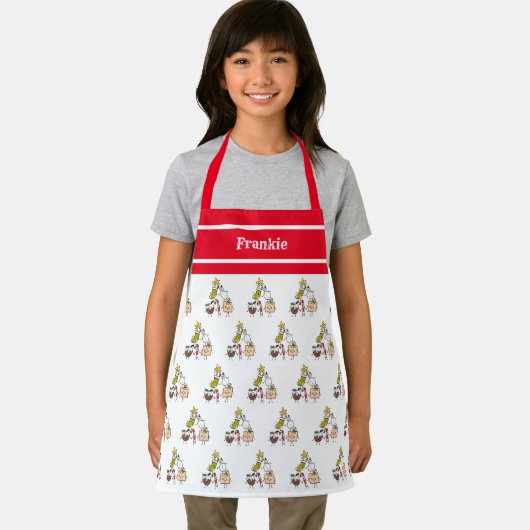Persoonlijke kersttekens schort (Insitu)