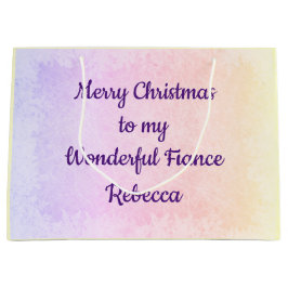 Persoonlijke kerstvakantie groot cadeauzakje