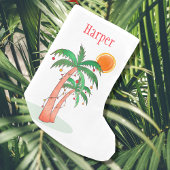 Persoonlijke kerstvakantie kleine kerstsok