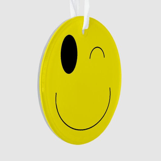 Persoonlijke kerstversiering "Emoji" Ornament (voorkant)