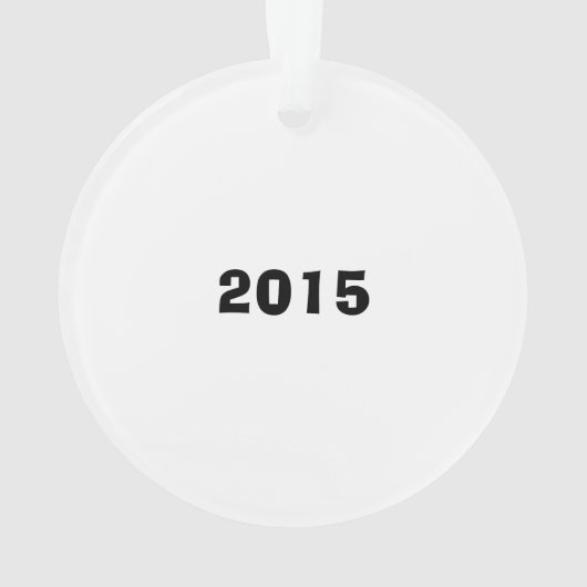 Persoonlijke kerstversiering "Emojis" Ornament (achterkant)