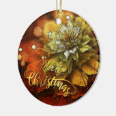 Persoonlijke kerstversiering keramisch ornament (Links)