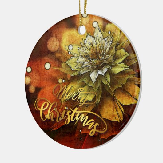 Persoonlijke kerstversiering keramisch ornament (Links)