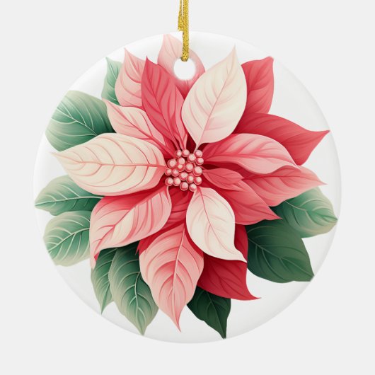 Persoonlijke kerstversiering keramisch ornament (Achterkant)