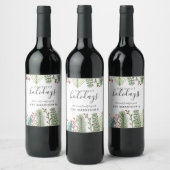 Persoonlijke Kerstversiering Kerst Wijn Etiket (Flessen)