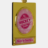 Persoonlijke kerstversiering met oma's verguld banner ornament (Rechts)