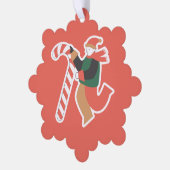 Persoonlijke kerstversiering – Mooie kerstdagen Ornament Kaart (Links)