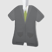 Persoonlijke kerstversiering ornament (voorkant)