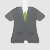 Persoonlijke kerstversiering ornament (voorkant)