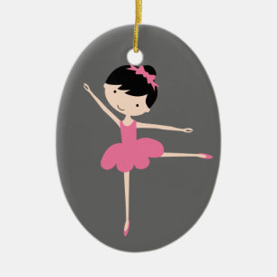 Persoonlijke kerstversiering van Ballerina Keramisch Ornament