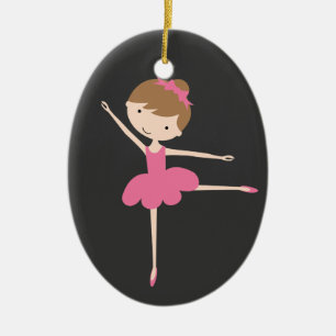 Persoonlijke kerstversiering van Ballerina Keramisch Ornament