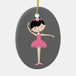 Persoonlijke kerstversiering van Ballerina Keramisch Ornament