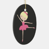 Persoonlijke kerstversiering van Ballerina Keramisch Ornament (Rechts)