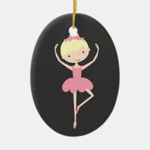 Persoonlijke kerstversiering van Ballerina Keramisch Ornament